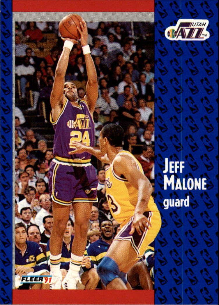 1991-92 Fleer #200 Jeff Malone