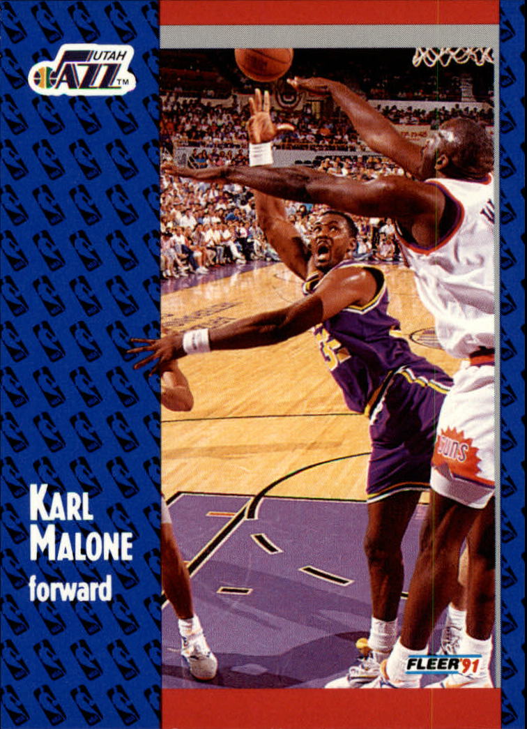1991-92 Fleer #201 Karl Malone