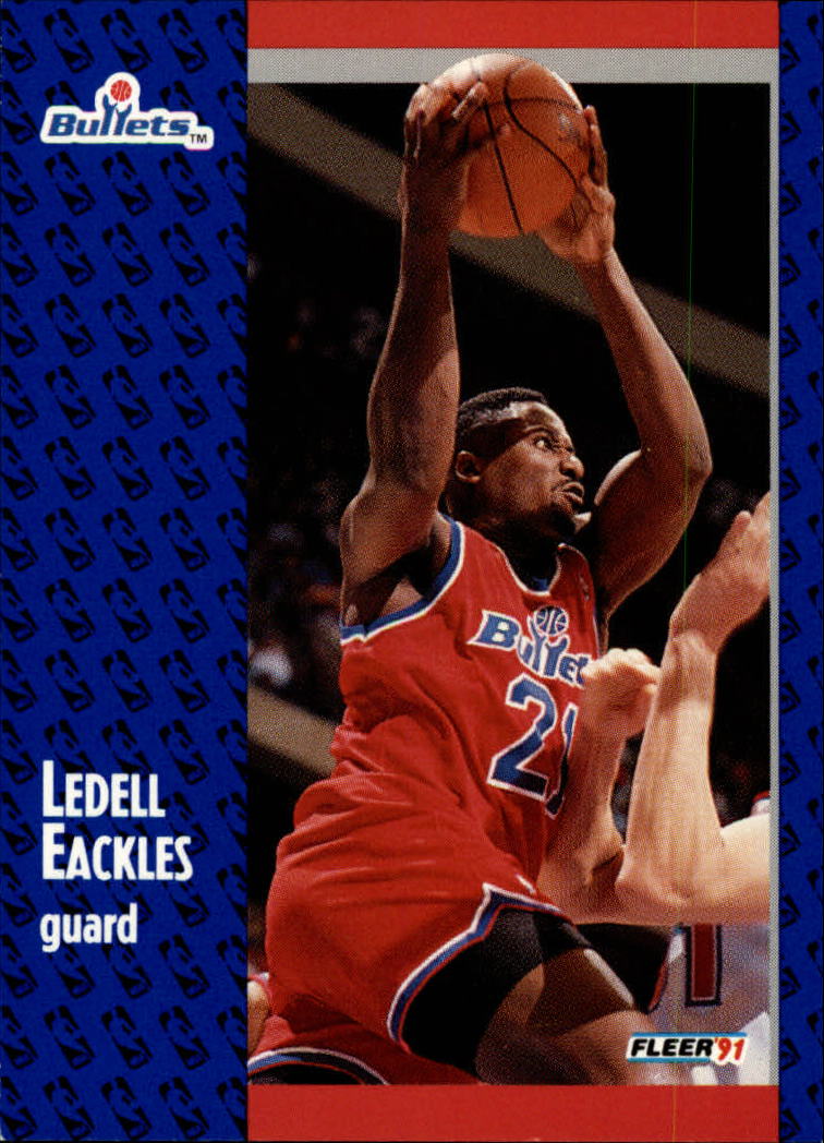 1991-92 Fleer #204 Ledell Eackles
