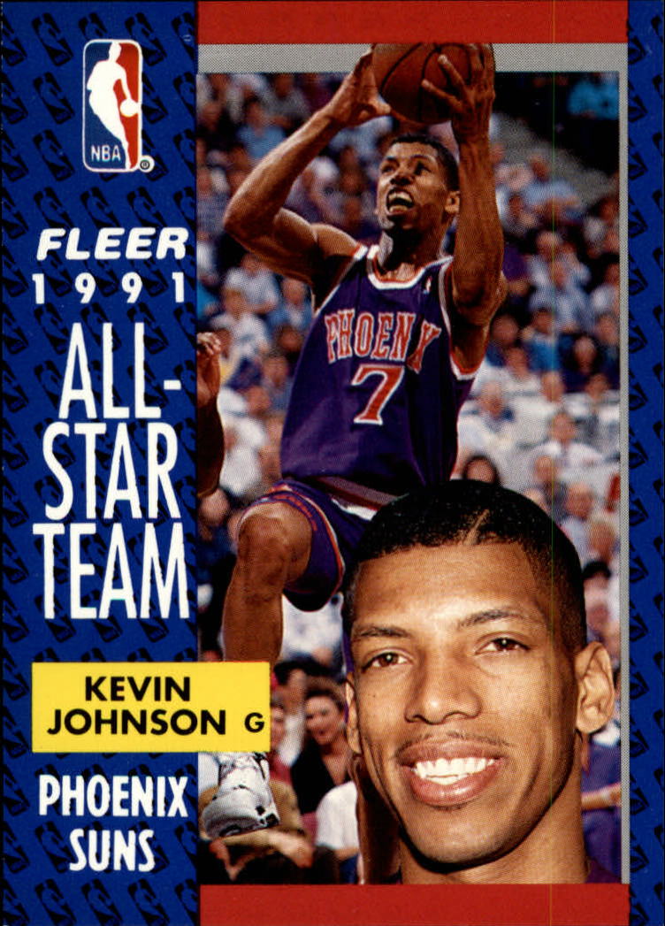 1991-92 Fleer #210 Kevin Johnson AS