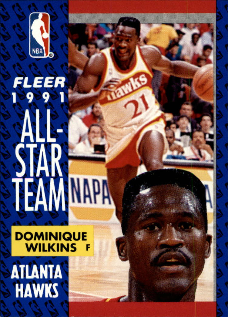1991-92 Fleer #212 Dominique Wilkins AS