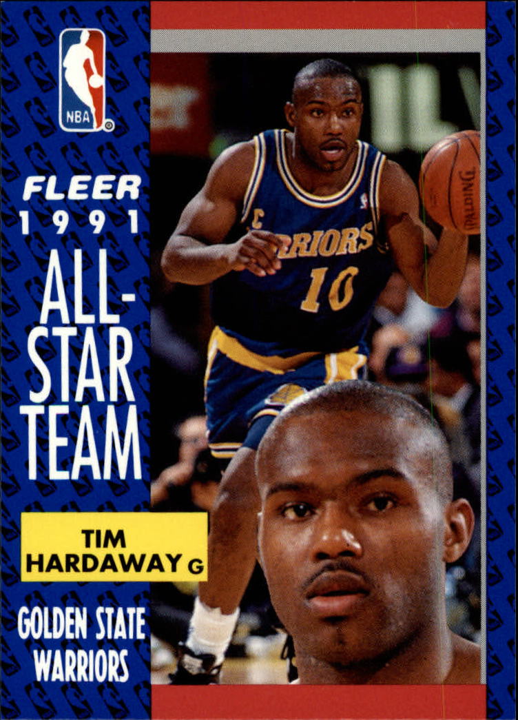 1991-92 Fleer #216 Tim Hardaway AS