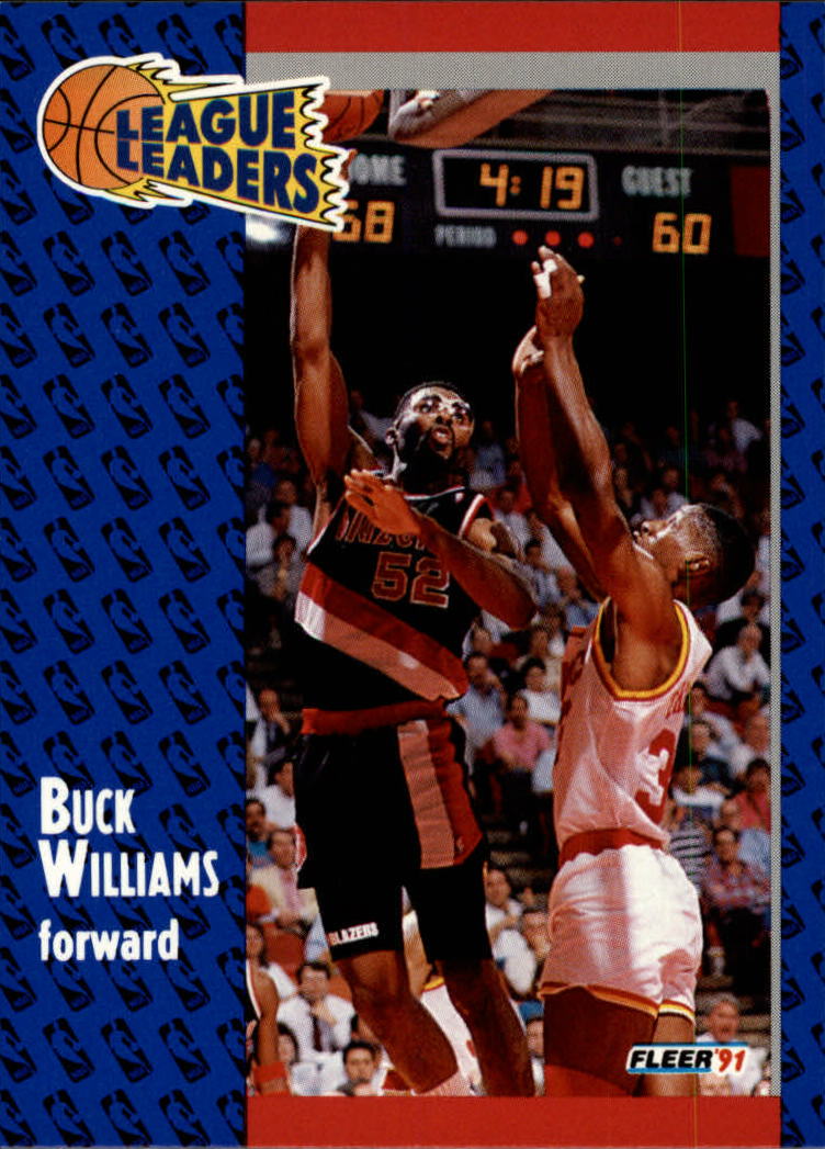 1991-92 Fleer #224 Buck Williams LL