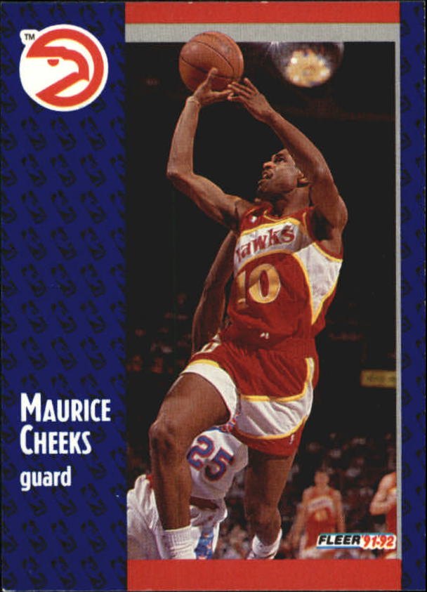 1991-92 Fleer #242 Maurice Cheeks