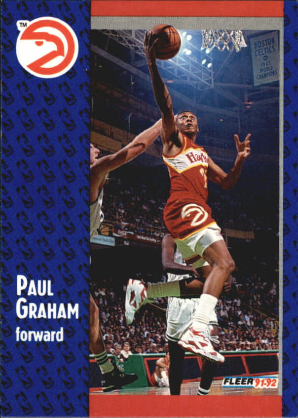 1991-92 Fleer #243 Paul Graham RC