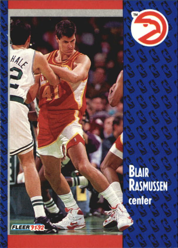 1991-92 Fleer #245 Blair Rasmussen