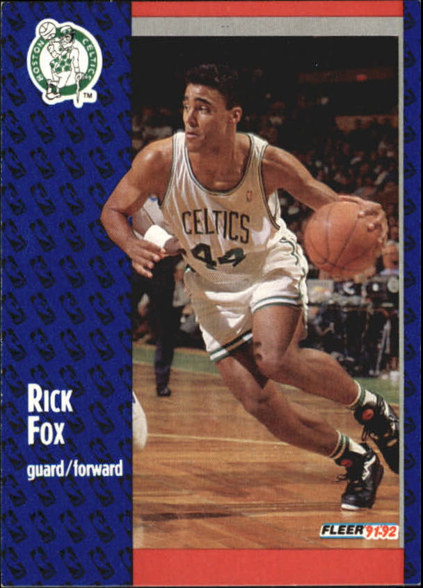 1991-92 Fleer #248 Rick Fox RC