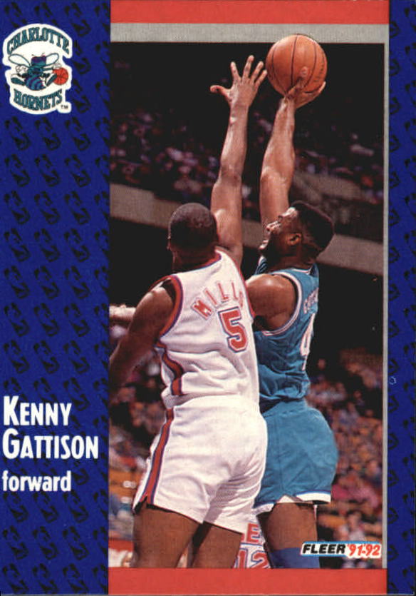 1991-92 Fleer #253 Kenny Gattison