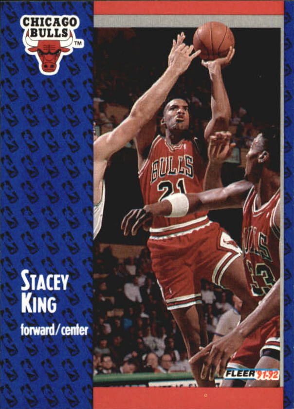 1991-92 Fleer #258 Stacey King