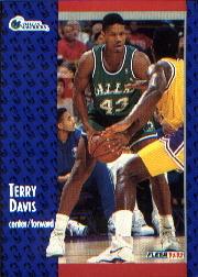 1991-92 Fleer #267 Terry Davis