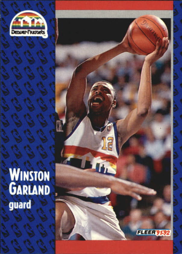 1991-92 Fleer #275 Winston Garland