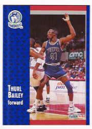 1991-92 Fleer #316 Thurl Bailey