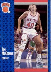 1991-92 Fleer #327 Tim McCormick