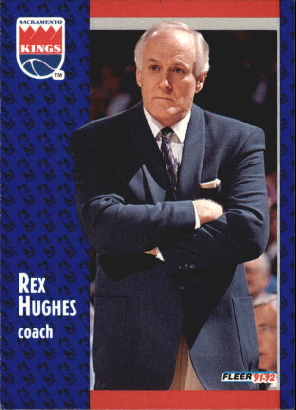 1991-92 Fleer #349 Rex Hughes CO