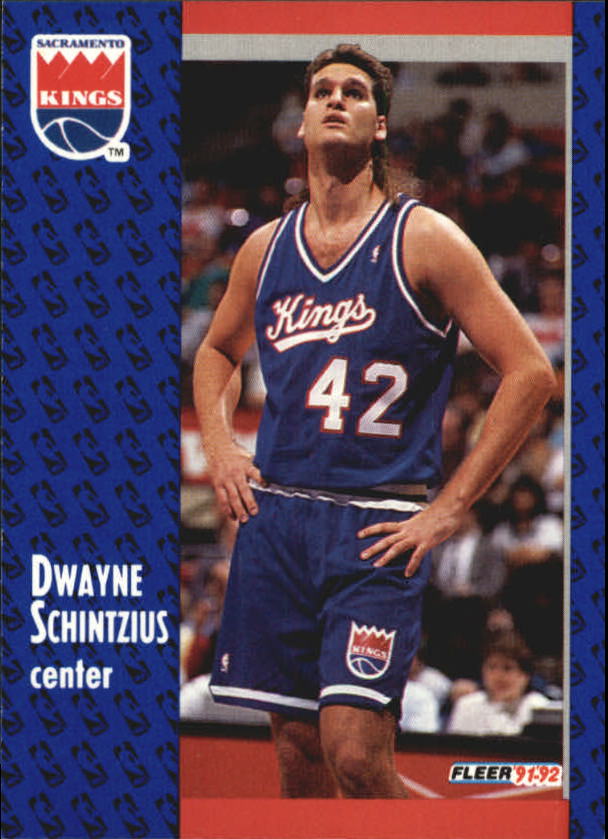 1991-92 Fleer #351 Dwayne Schintzius