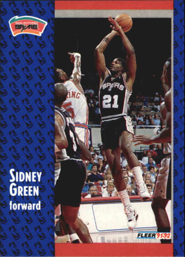 1991-92 Fleer #354 Sidney Green
