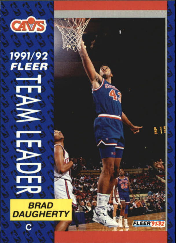 1991-92 Fleer #376 Brad Daugherty TL