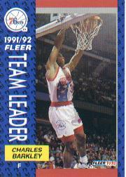 1991-92 Fleer #391 Charles Barkley TL