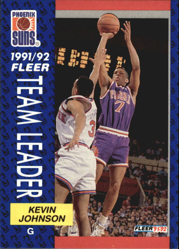 1991-92 Fleer #392 Kevin Johnson TL