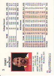 1991-92 Hoops #3 Sidney Moncrief back image