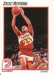 1991-92 Hoops #4 Doc Rivers