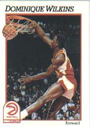 1991-92 Hoops #7 Dominique Wilkins