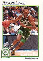 1991-92 Hoops #13 Reggie Lewis