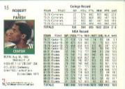 1991-92 Hoops #15 Robert Parish back image