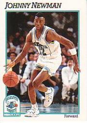 1991-92 Hoops #23 Johnny Newman