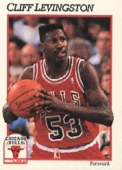 1991-92 Hoops #32 Cliff Levingston
