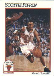1991-92 Hoops #34 Scottie Pippen