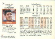 1991-92 Hoops #36 Brad Daugherty back image