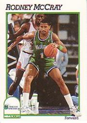 1991-92 Hoops #48 Rodney McCray