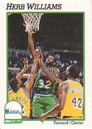 1991-92 Hoops #50 Herb Williams
