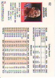1991-92 Hoops #62 Vinnie Johnson back image