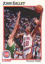1991-92 Hoops #65 John Salley