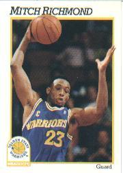 1991-92 Hoops #73 Mitch Richmond