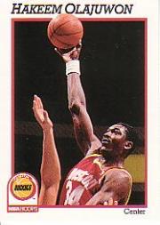 1991-92 Hoops #78 Hakeem Olajuwon