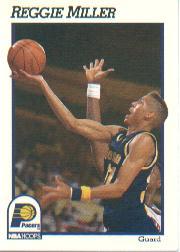 1991-92 Hoops #84 Reggie Miller