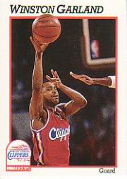 1991-92 Hoops #91 Winston Garland