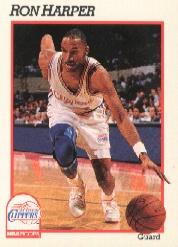 1991-92 Hoops #93 Ron Harper