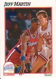 1991-92 Hoops #95 Jeff Martin
