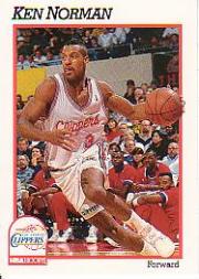 1991-92 Hoops #96 Ken Norman