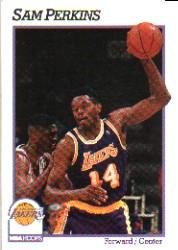 1991-92 Hoops #102 Sam Perkins