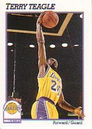 1991-92 Hoops #104 Terry Teagle