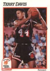 1991-92 Hoops #109 Terry Davis
