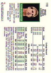 1991-92 Hoops #118 Brad Lohaus back image