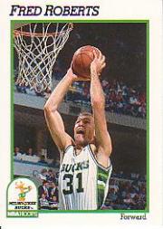 1991-92 Hoops #119 Fred Roberts