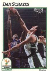 1991-92 Hoops #121 Danny Schayes