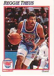 1991-92 Hoops #138 Reggie Theus